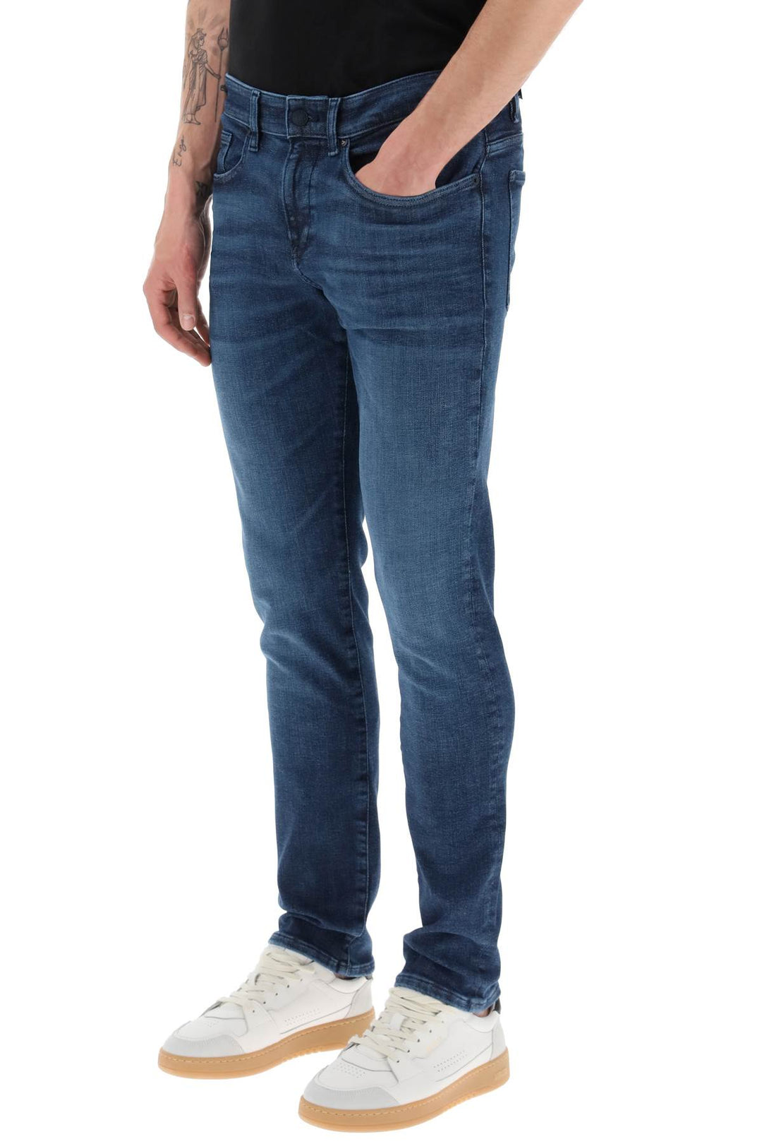 Delaware Slim Fit Jeans - Boss - Men