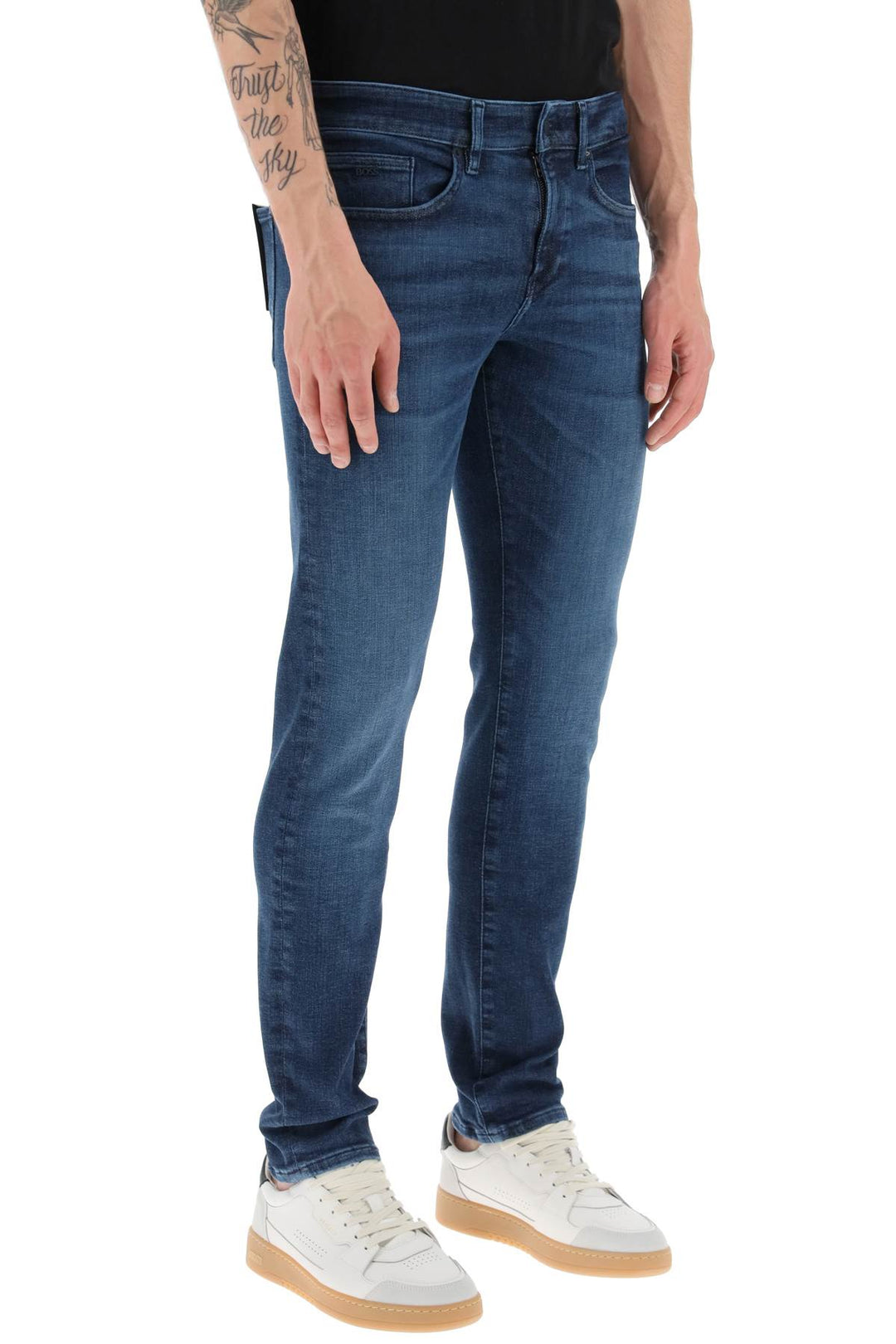 Delaware Slim Fit Jeans - Boss - Men