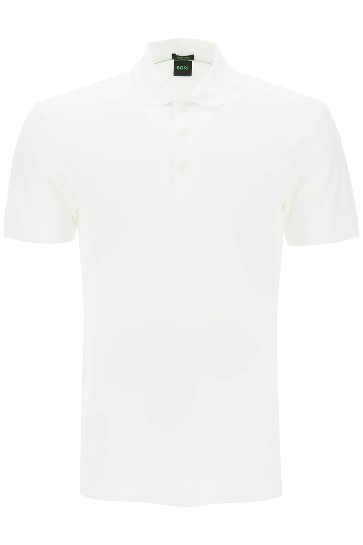 Regular Fit Jacquard Polo Shirt - Boss - Men