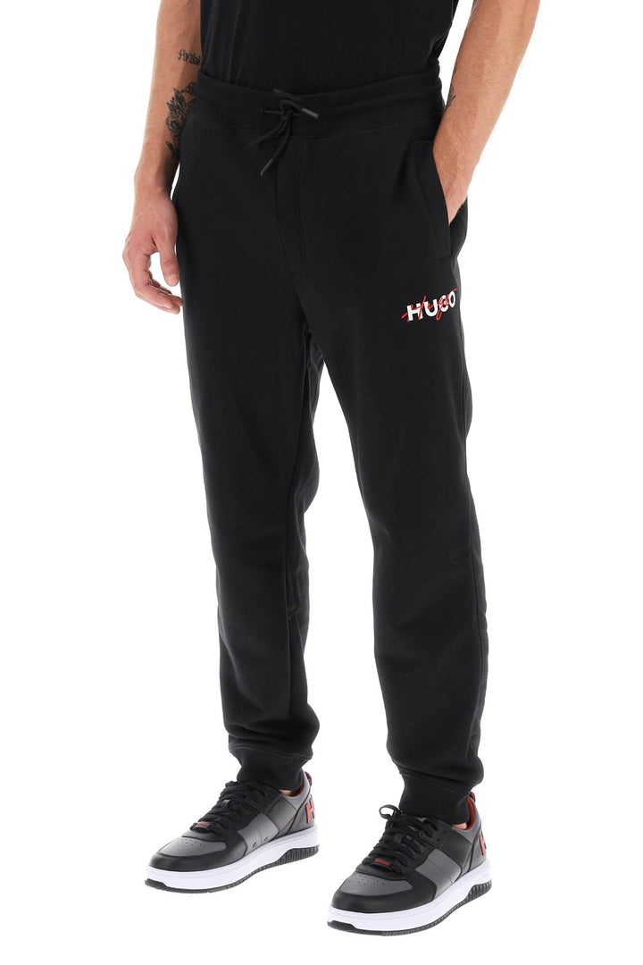 Drokko Double Logo Sweatpants - Hugo - Men