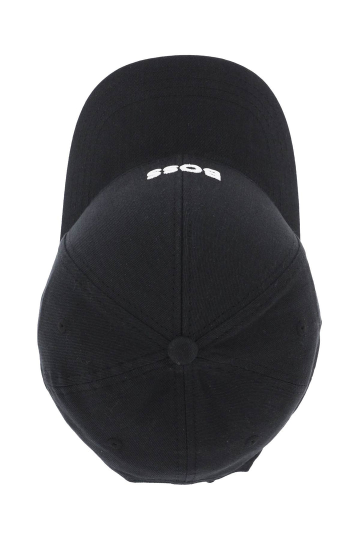 Baseball Cap With Embroidered Logo - Boss - Men