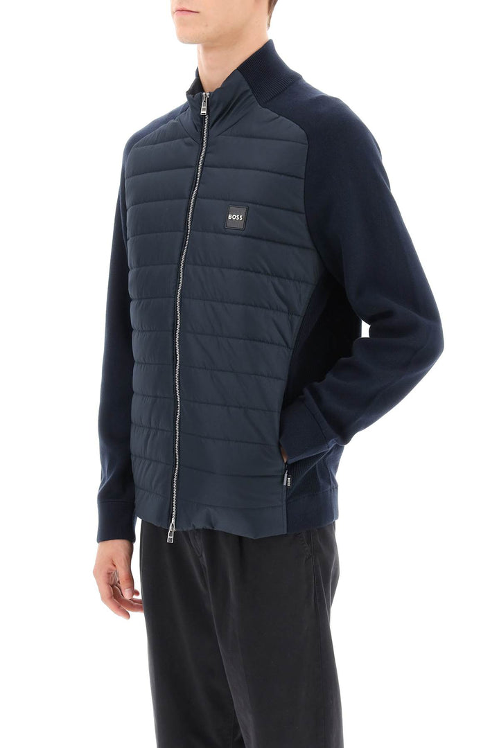 Medesimo Cardigan With Padded Insert - Boss - Men