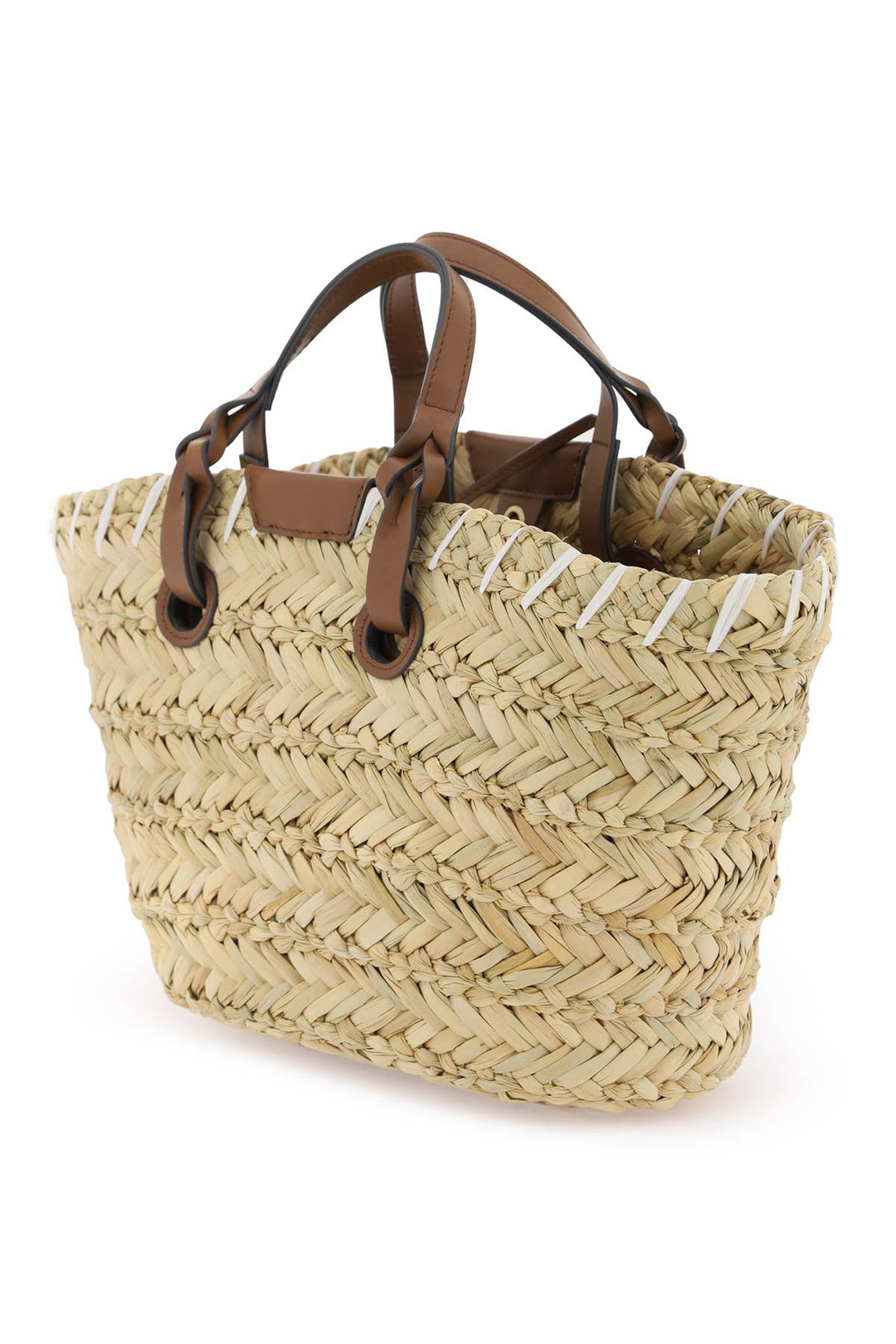 Paper Eyes Basket Handbag - Anya Hindmarch - Women