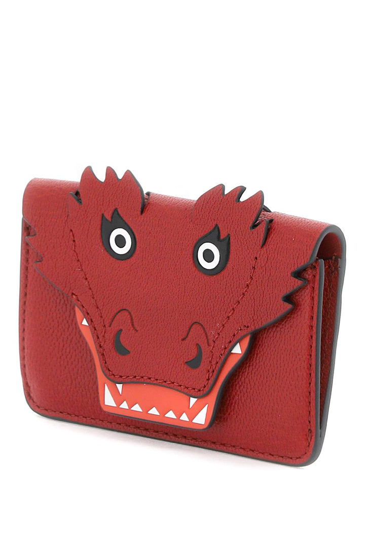 Dragon Leather Card Holder - Anya Hindmarch - Women