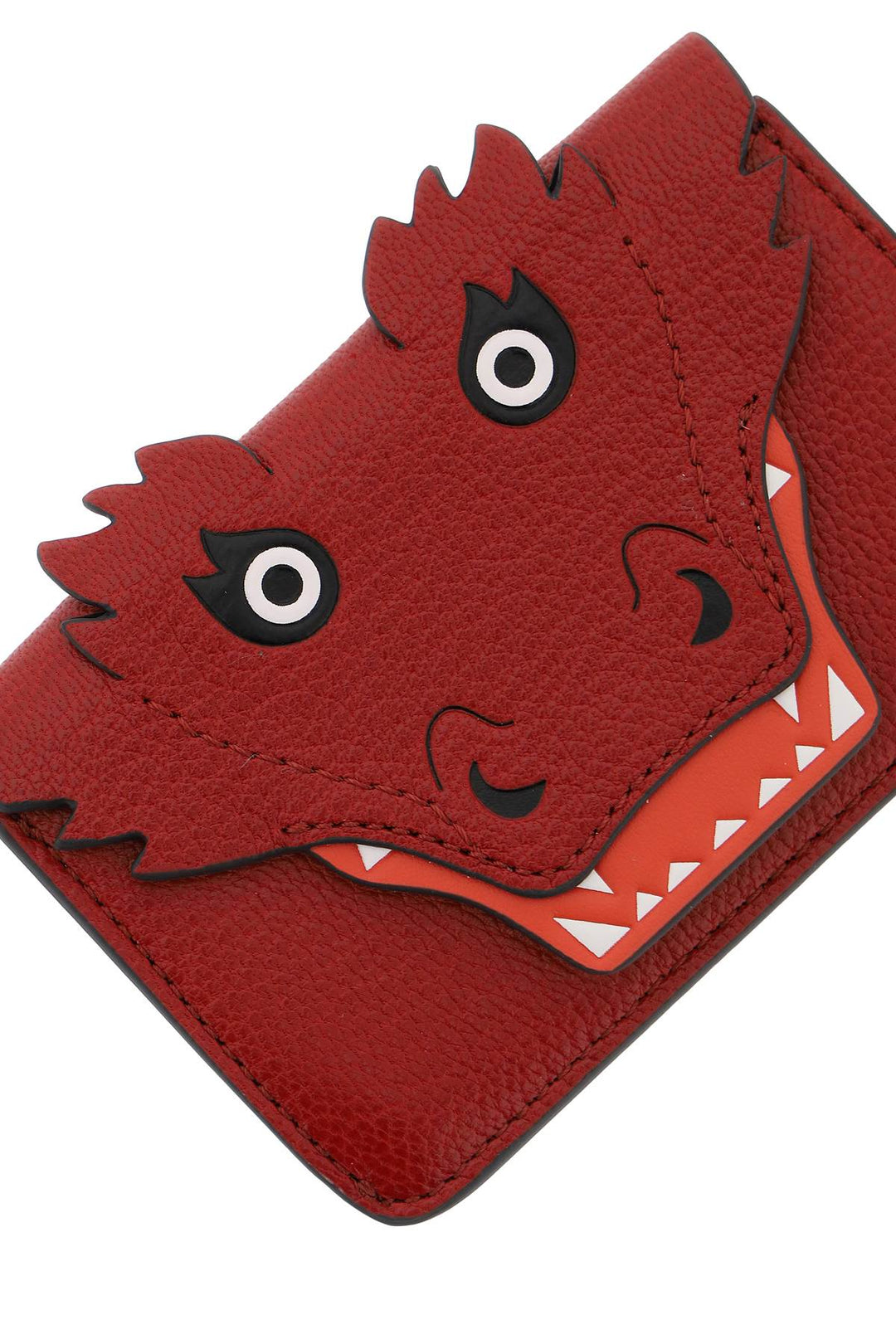 Dragon Leather Card Holder - Anya Hindmarch - Women