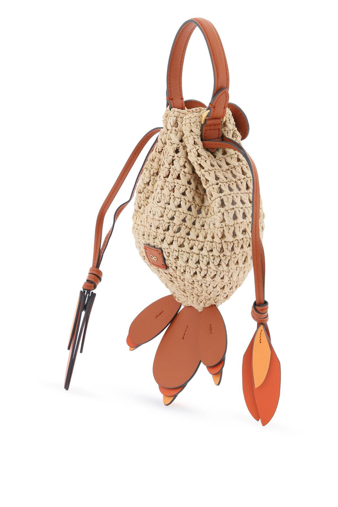 Raffia Gold Fish Handbag - Anya Hindmarch - Women