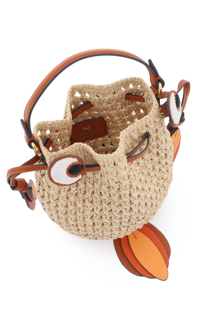 Raffia Gold Fish Handbag - Anya Hindmarch - Women