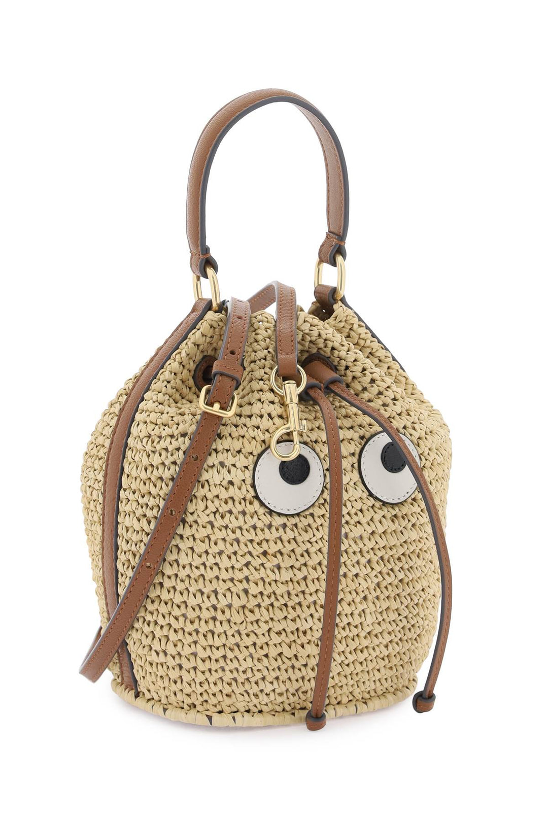 Eyes Raffia Handbag - Anya Hindmarch - Women