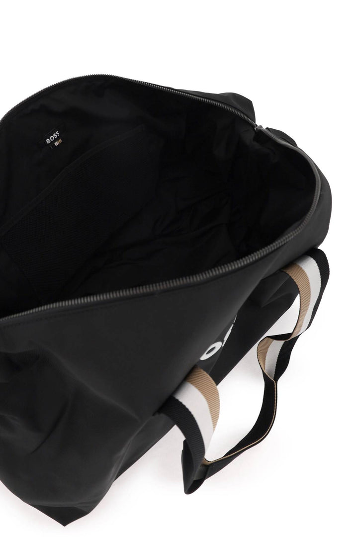 Rubberized Logo Duffle Bag - Boss - Men