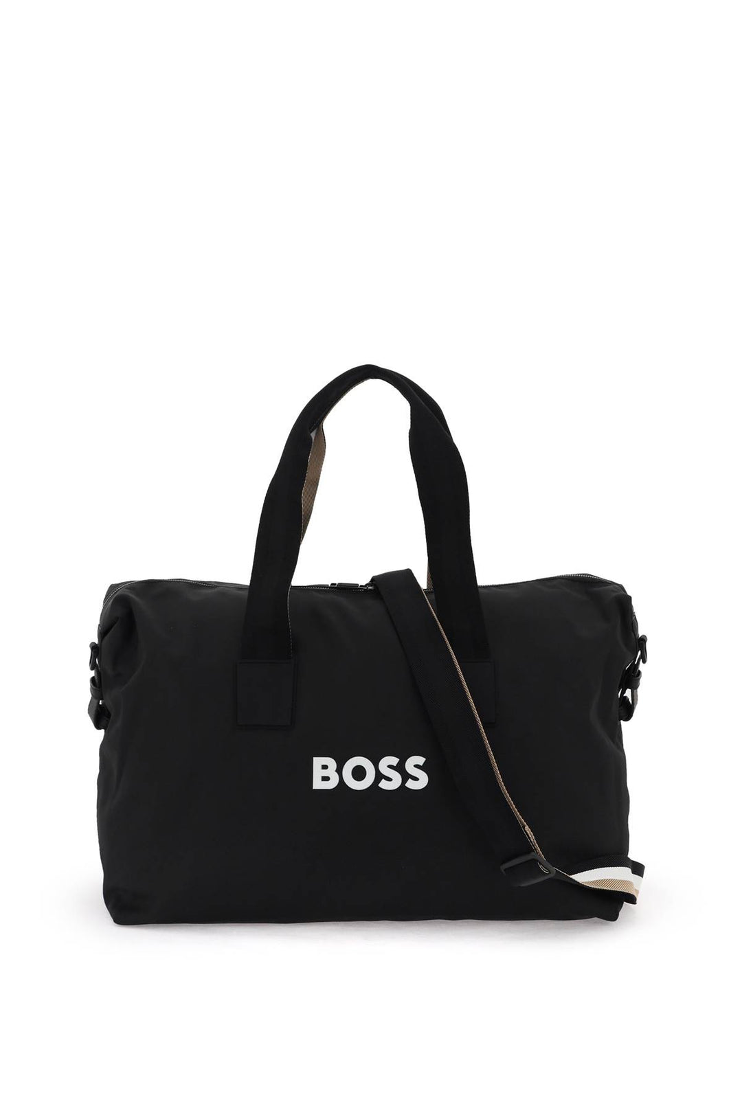 Rubberized Logo Duffle Bag - Boss - Men