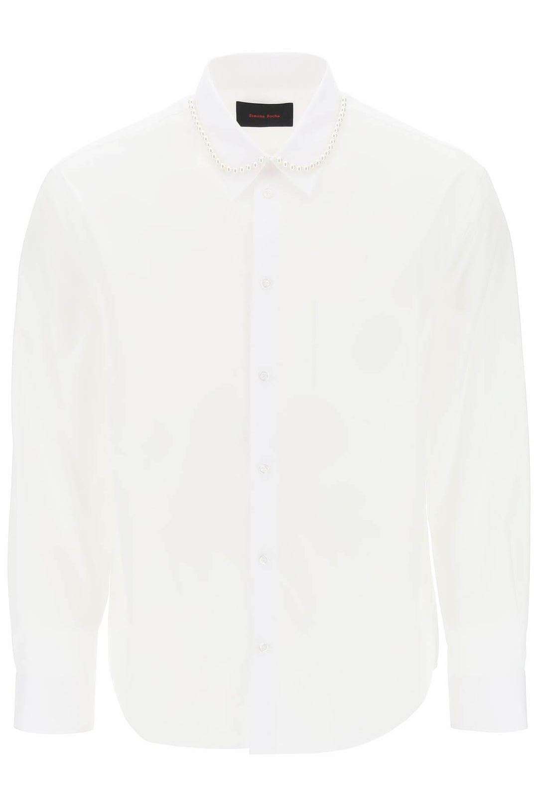 Classic Shirt With Decorated Collar - Simone Rocha - Men