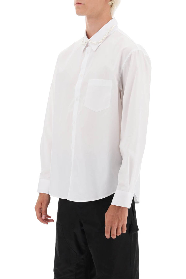 Classic Shirt With Decorated Collar - Simone Rocha - Men