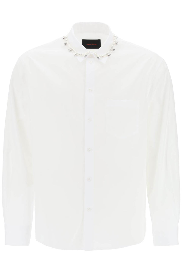 Camicia Con Perle E Campanelli - Simone Rocha - Men