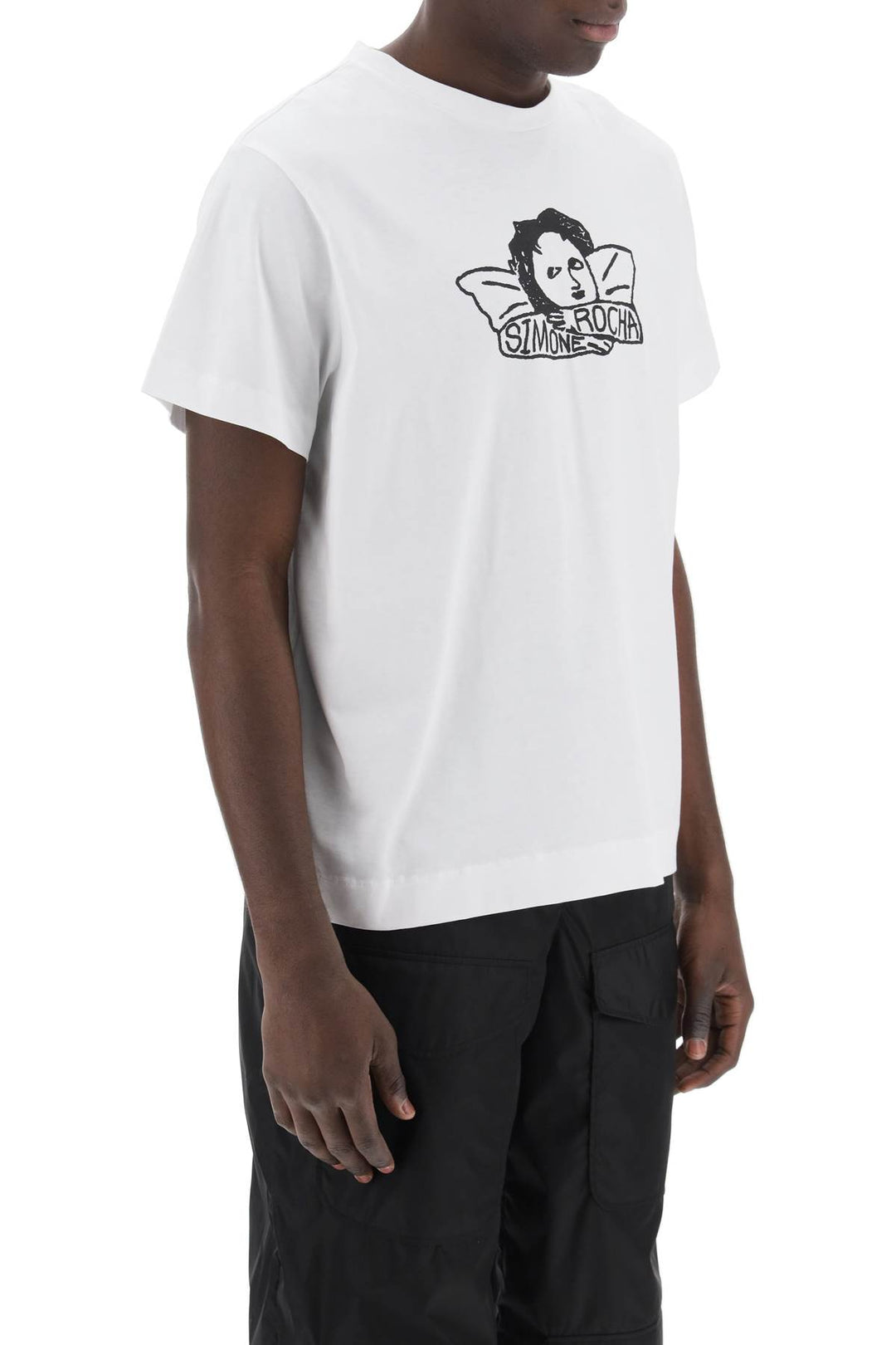 T Shirt Stampa Angel Baby - Simone Rocha - Men