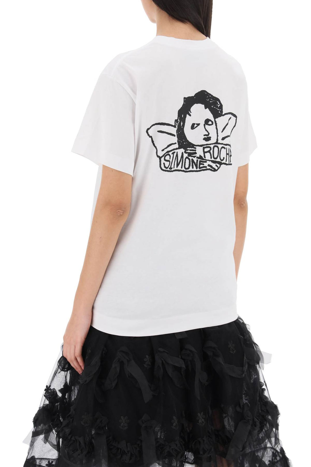 Angel Baby Crewneck T Shirt - Simone Rocha - Women