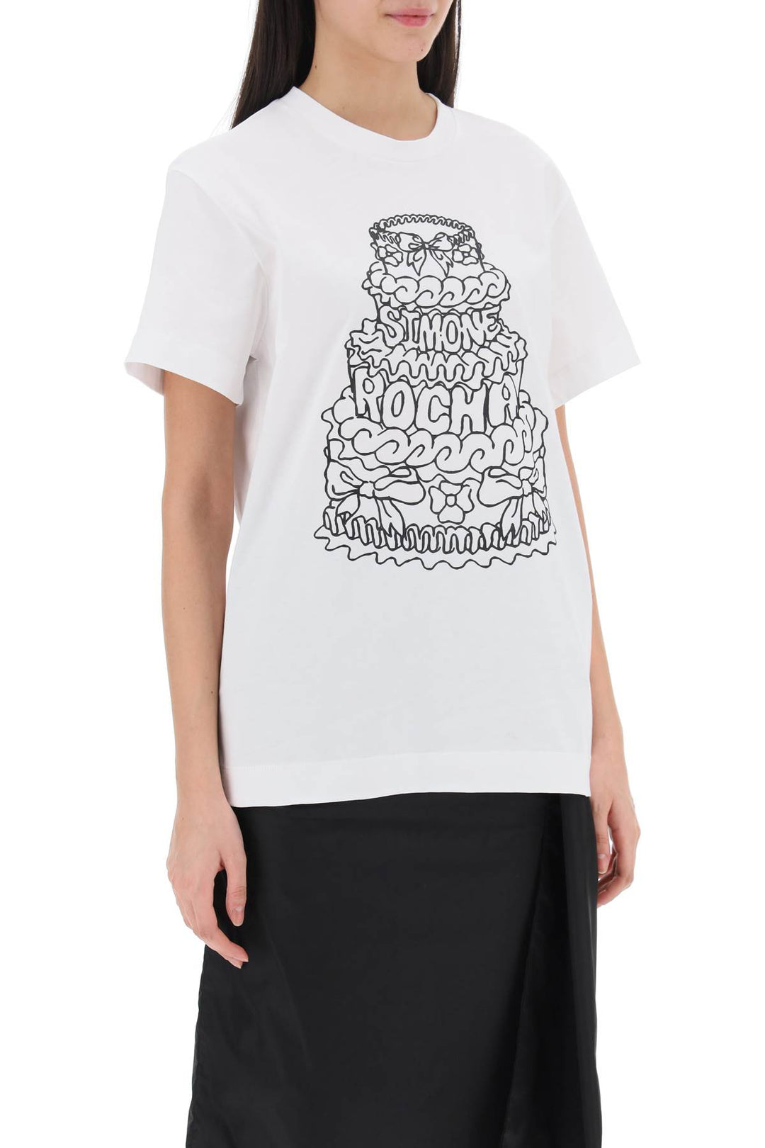 Cake Crewneck T Shirt - Simone Rocha - Women