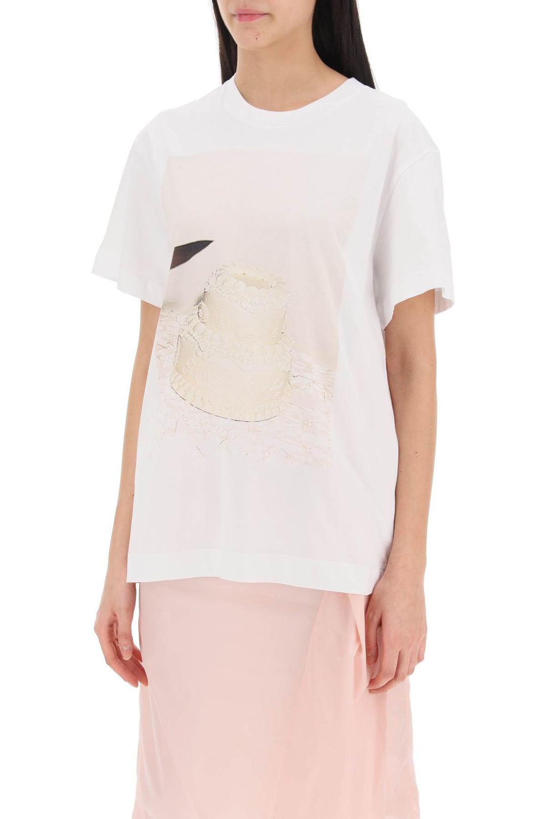 Cutting Cake Crew Neck T Shirt - Simone Rocha - Women