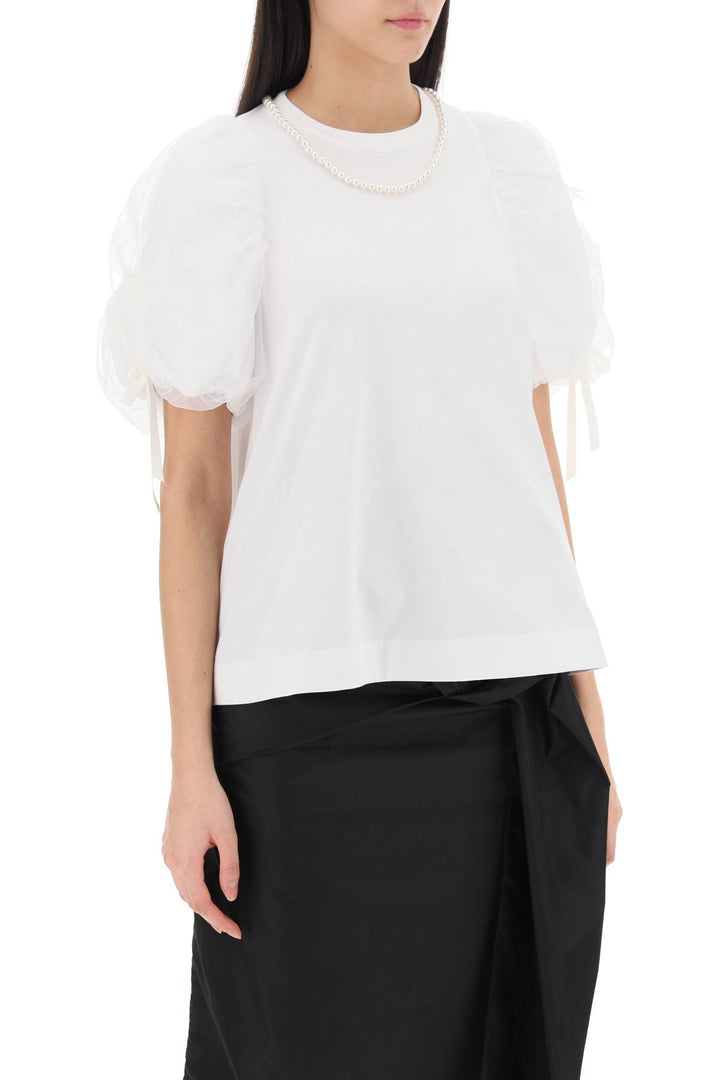 Puff Sleeves T Shirt - Simone Rocha - Women