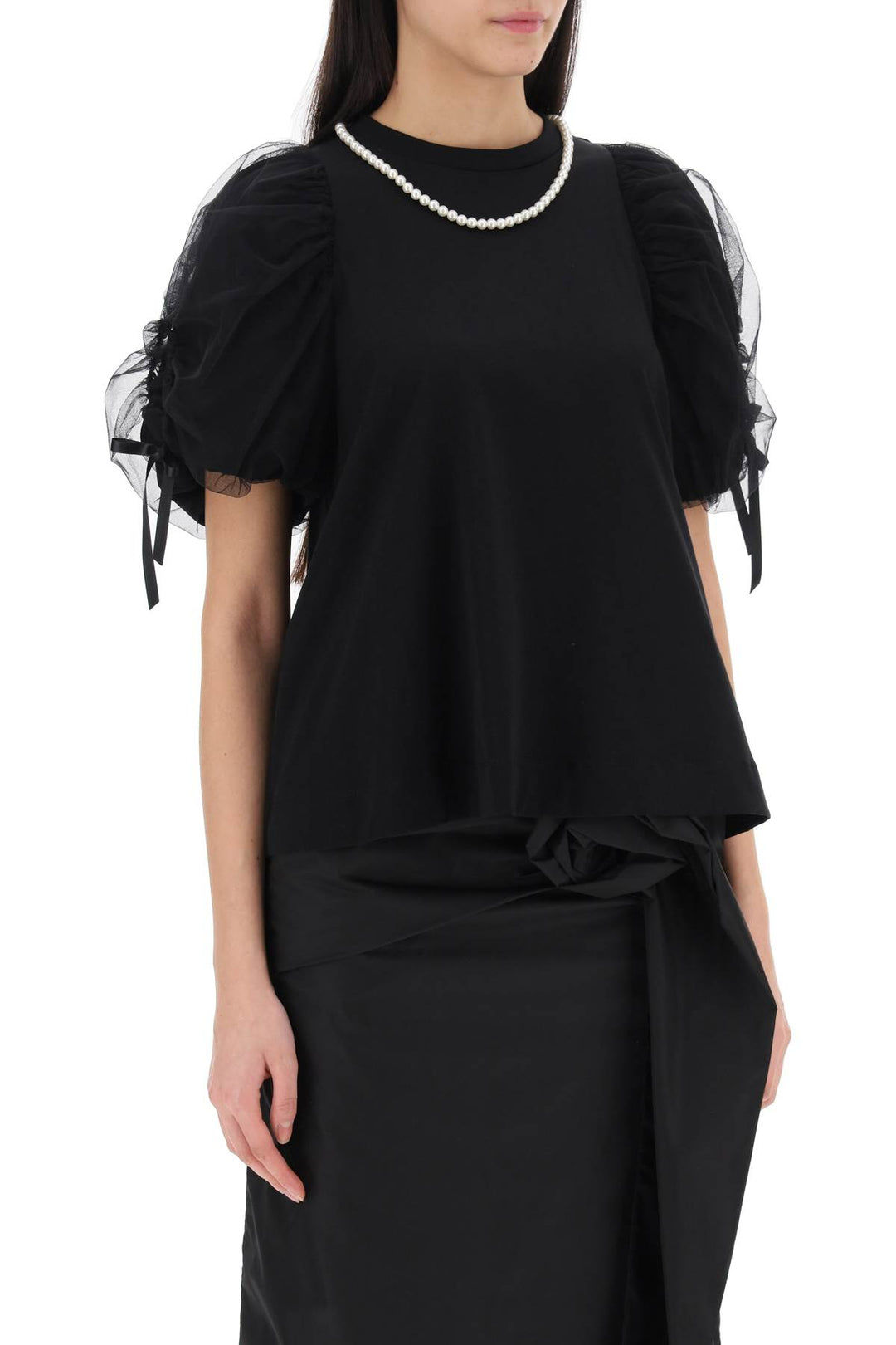 Puff Sleeves T Shirt - Simone Rocha - Women