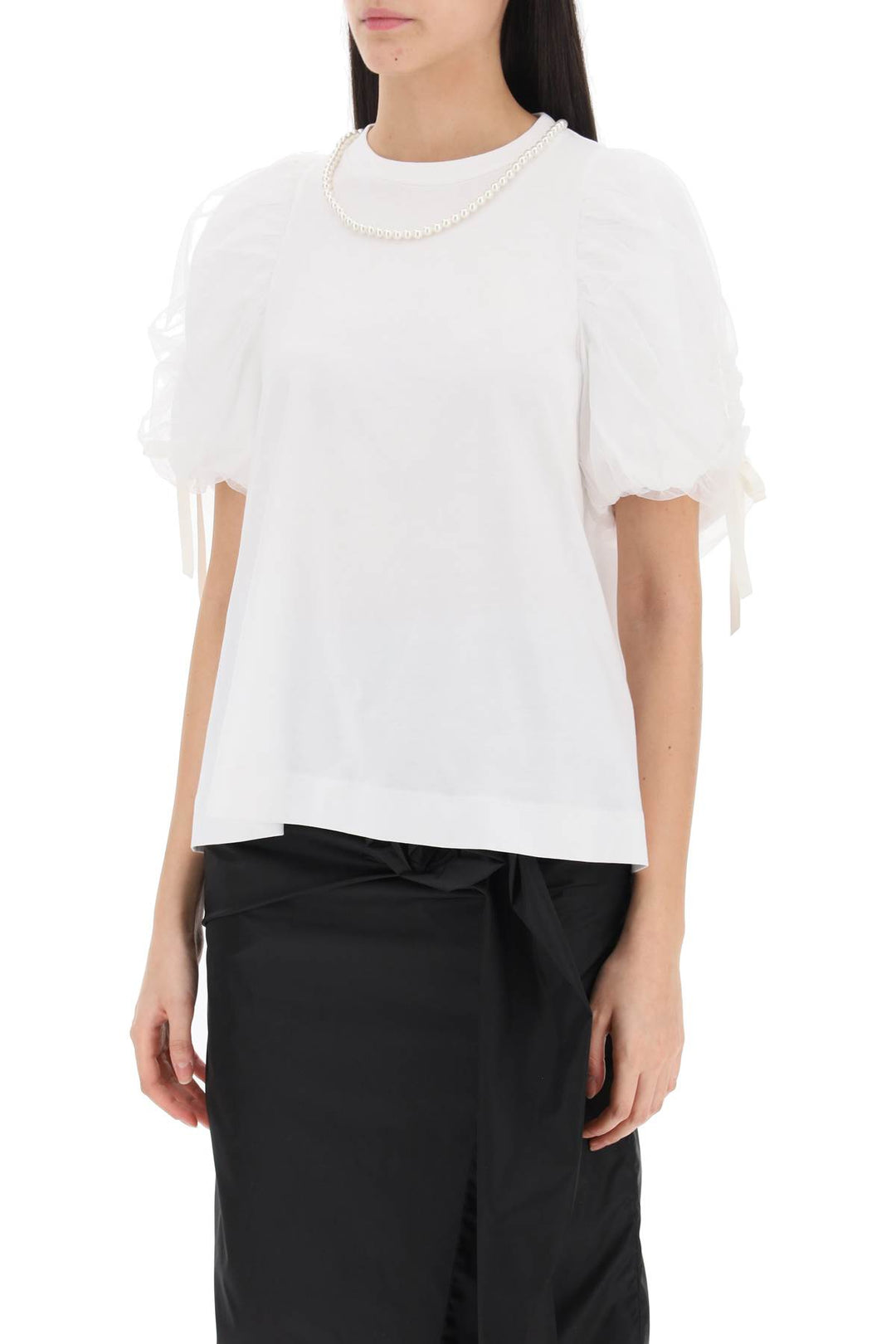 Puff Sleeves T Shirt - Simone Rocha - Women