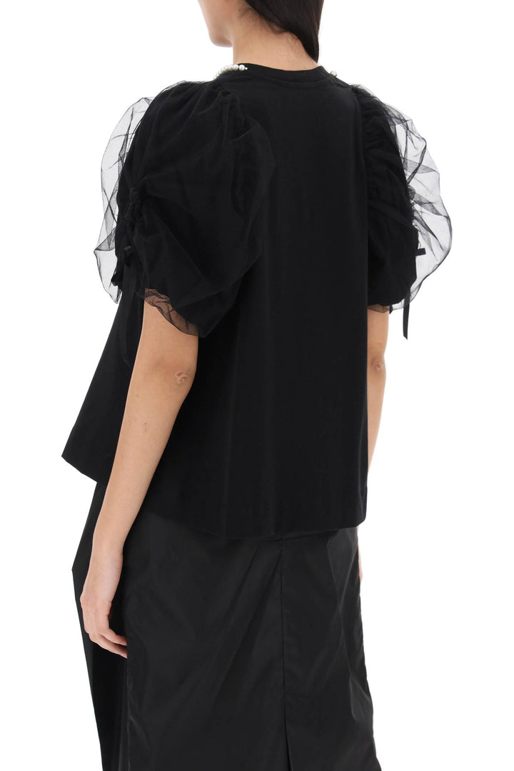 Puff Sleeves T Shirt - Simone Rocha - Women