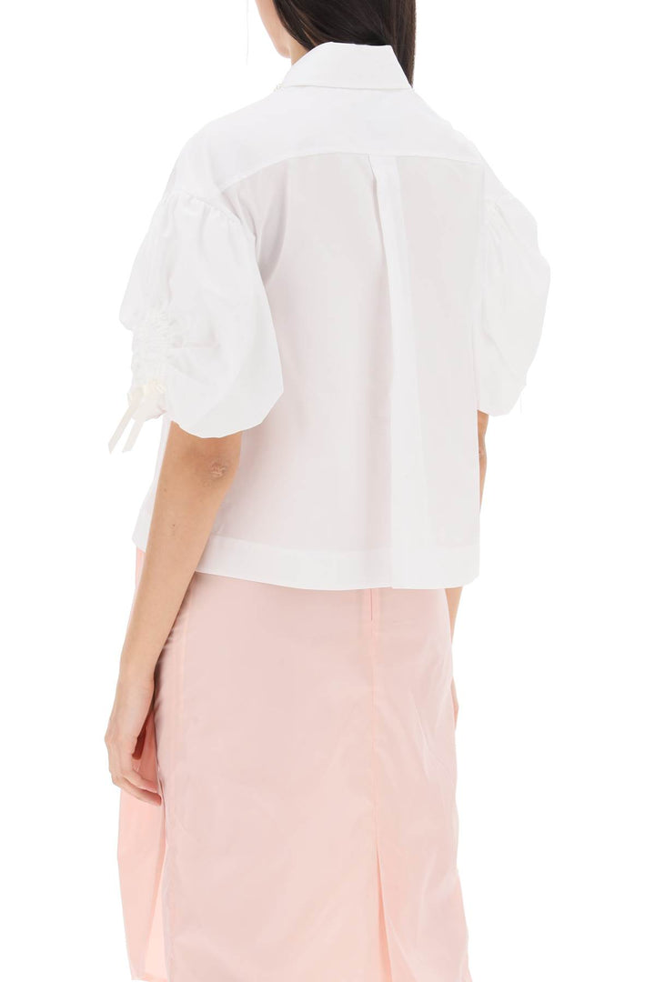 Puff Sleeve Boxy Shirt - Simone Rocha - Women