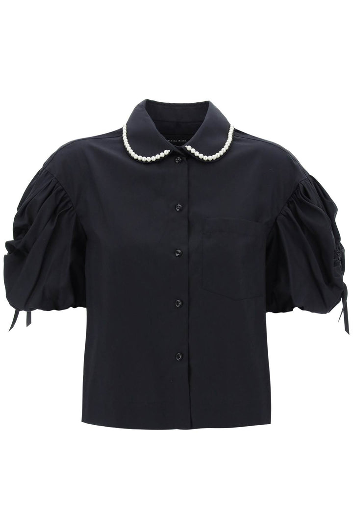 Puff Sleeve Boxy Shirt - Simone Rocha - Women