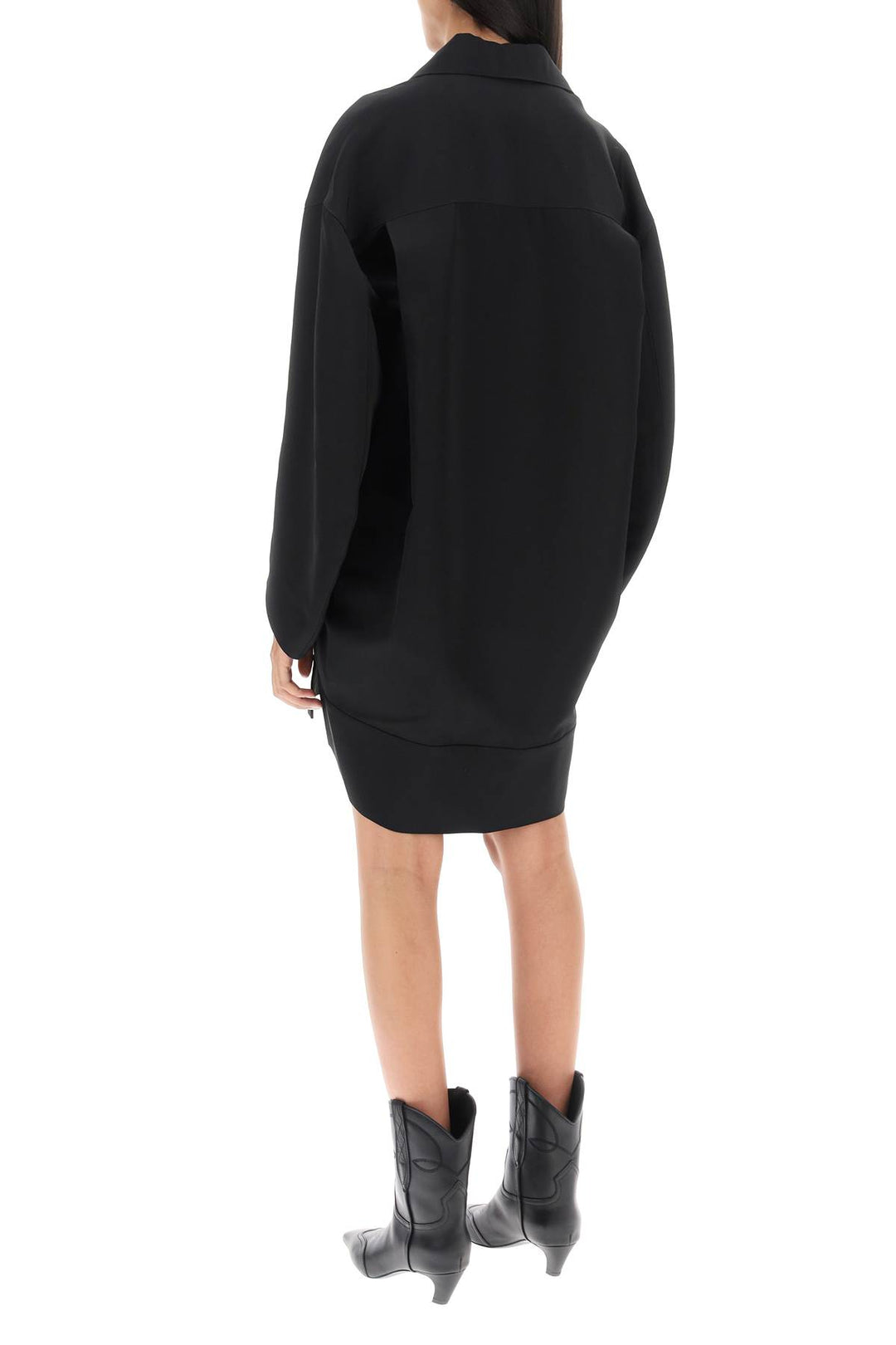 'Kal' Oversized Shirt Dress - Khaite - Women