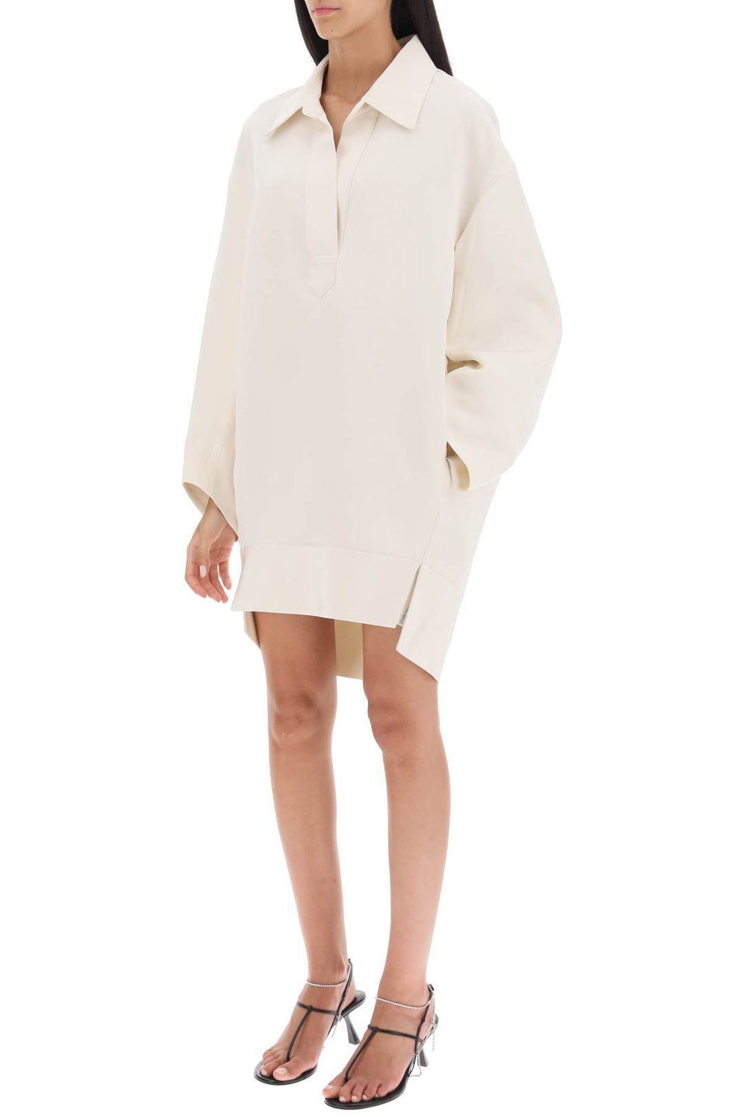 'Kal' Oversized Shirt Dress - Khaite - Women