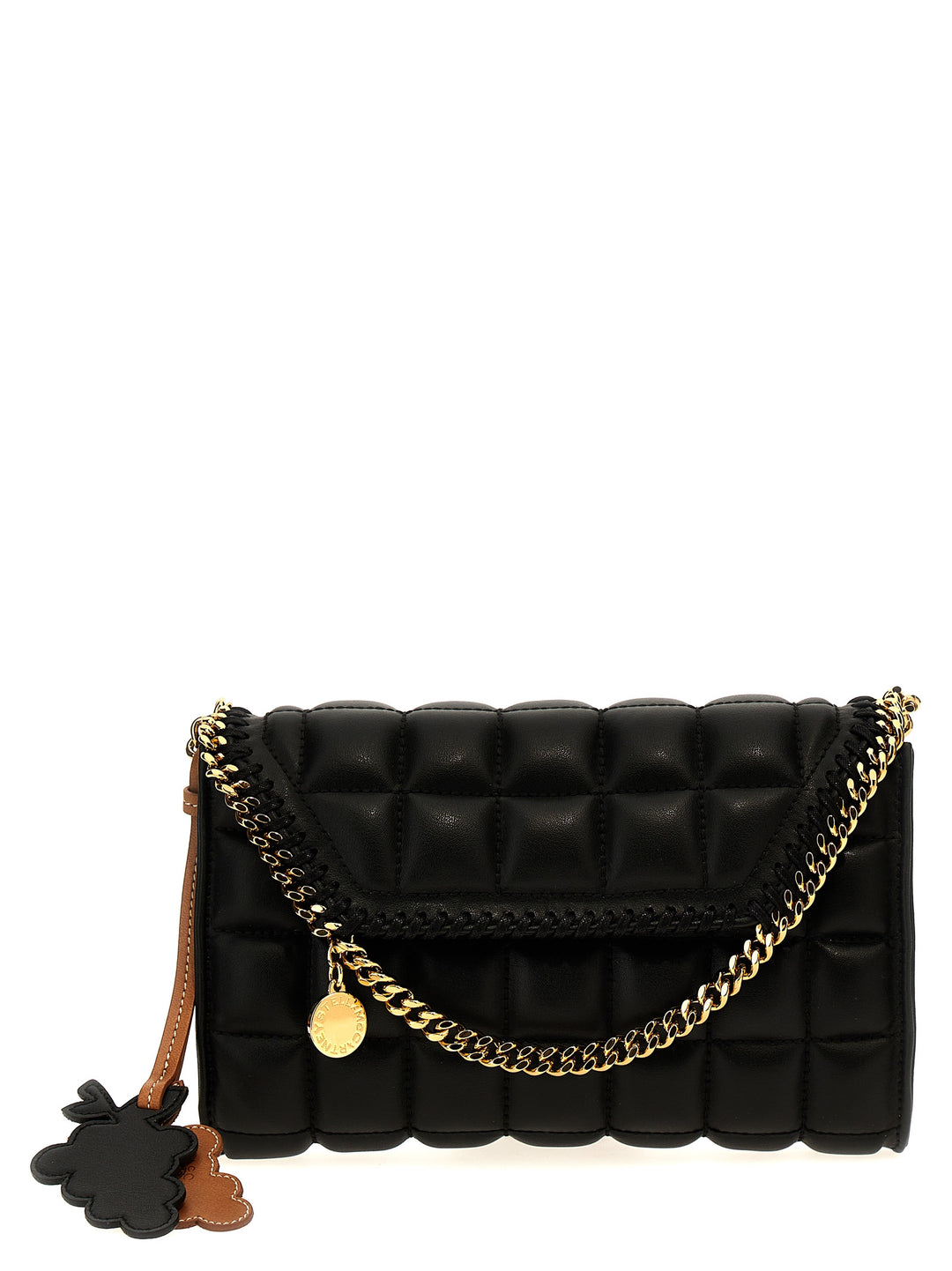 Mini Quilted Shoulder Strap Crossbody Bags Black