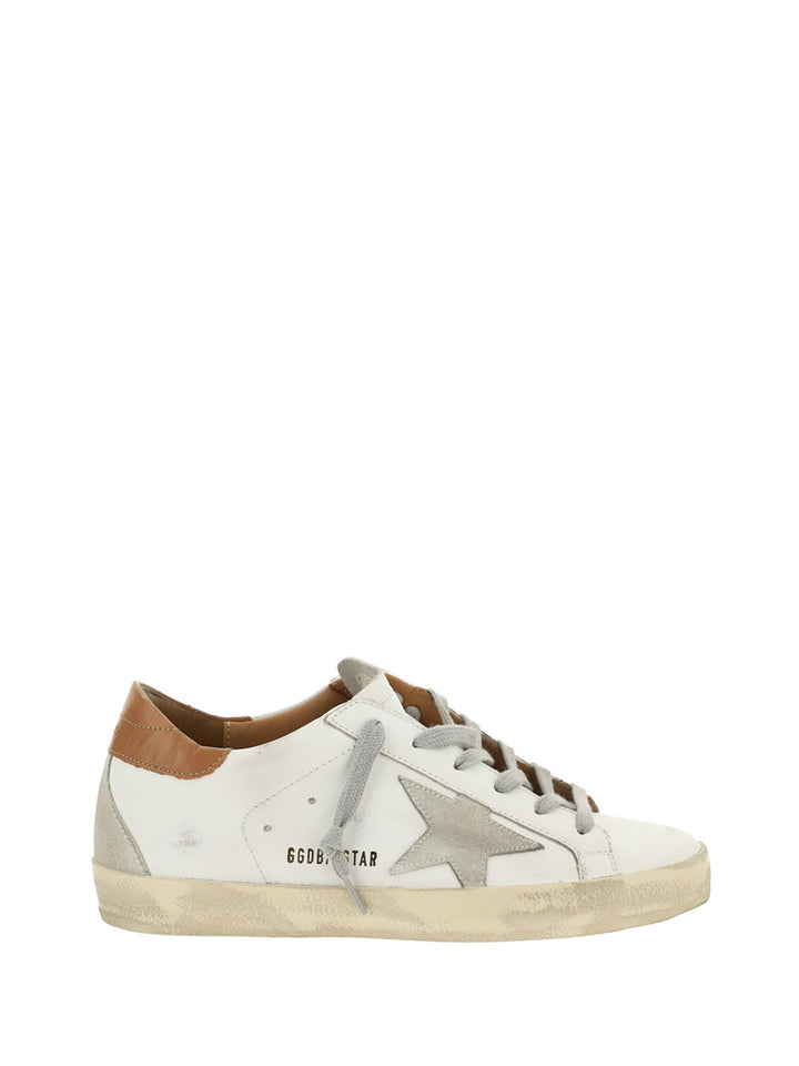 Superstar leather sneakers with logo patch