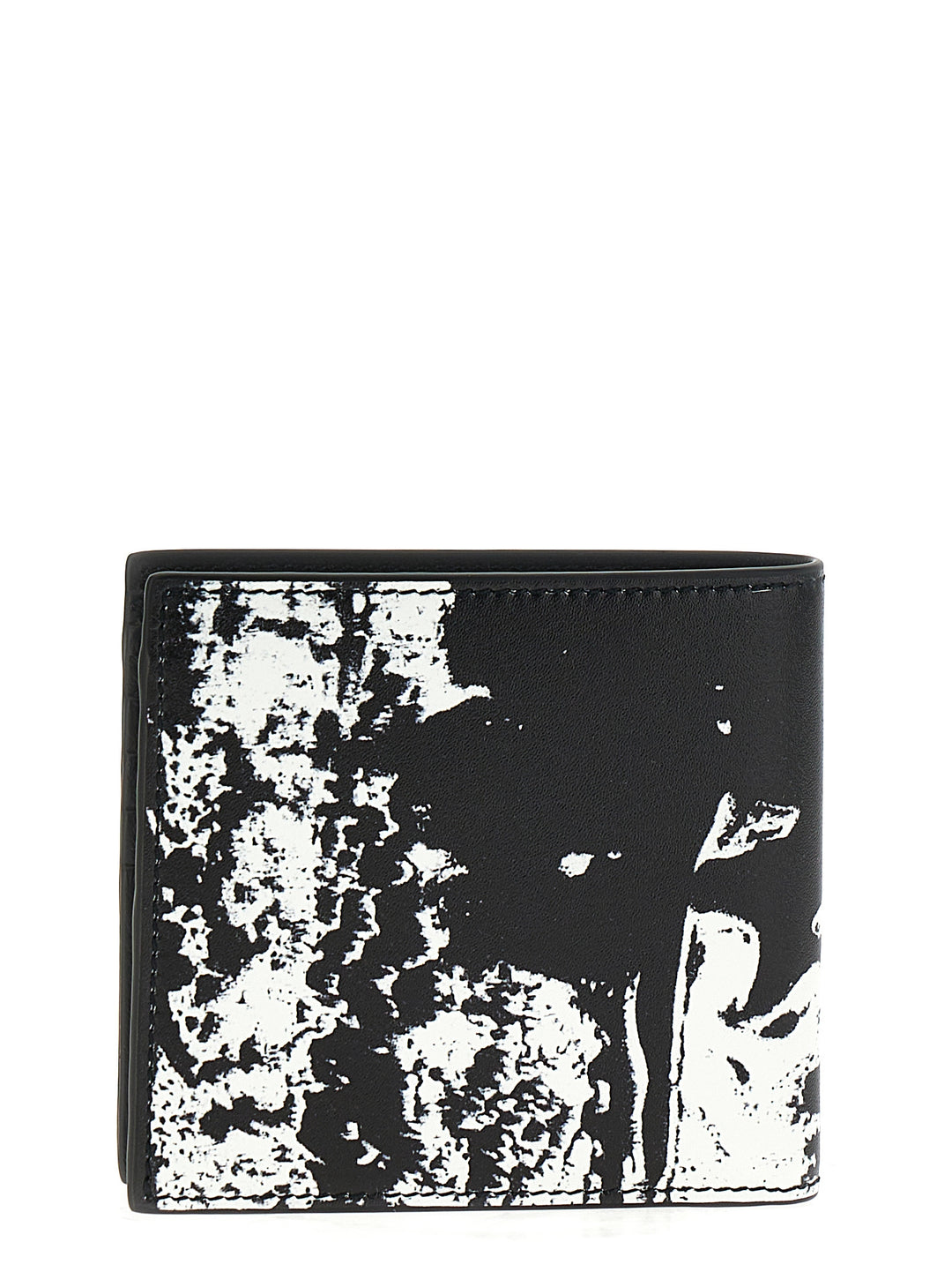 Mcqueen Graffiti Wallets, Card Holders White/Black