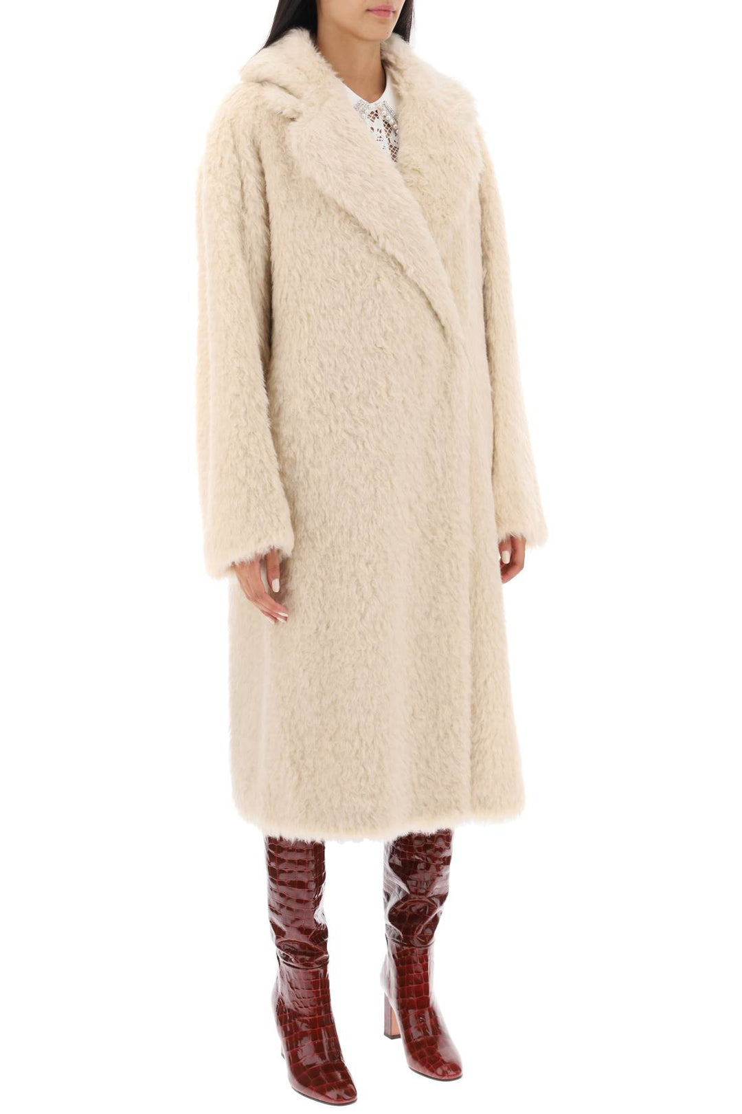 Nicole Eco Fur Coat - Stand Studio - Women