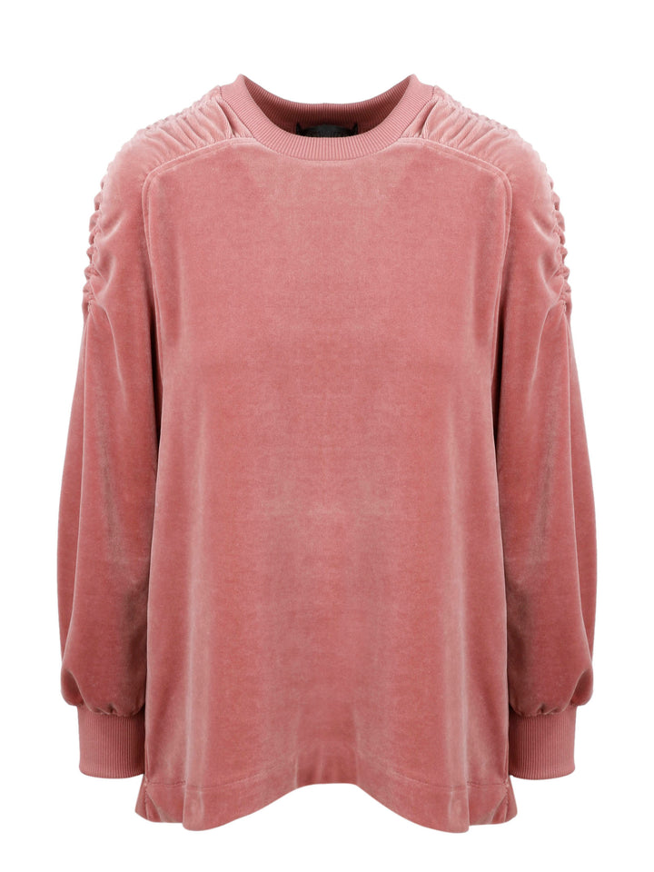 Chenille sweatshirt