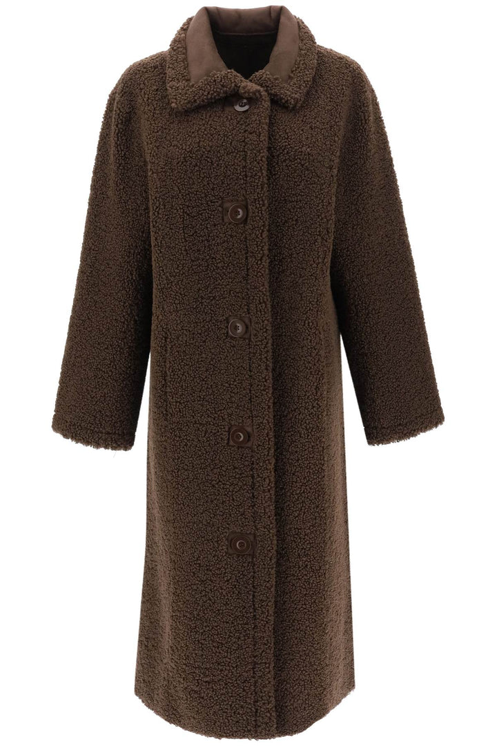 'Kenca' Reversible Eco Shearling Coat - Stand Studio - Women