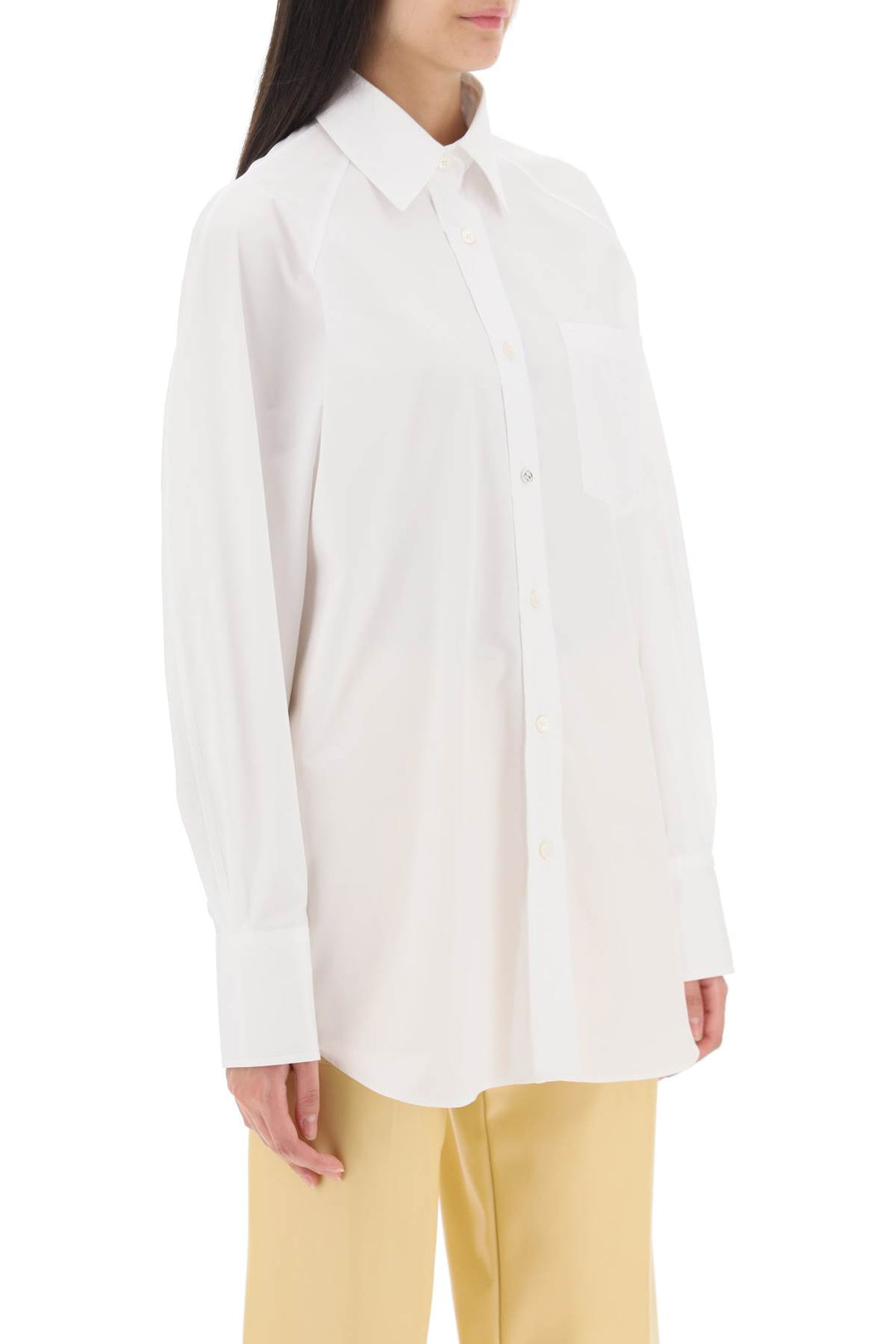 Oversized Poplin Shirt - Stella Mc Cartney - Women