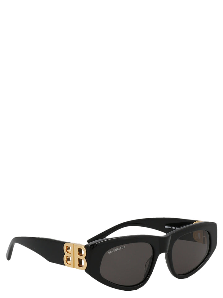 Dinasty D-Frame Sunglasses Black