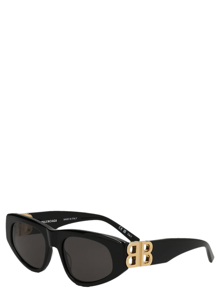 Dinasty D-Frame Sunglasses Black