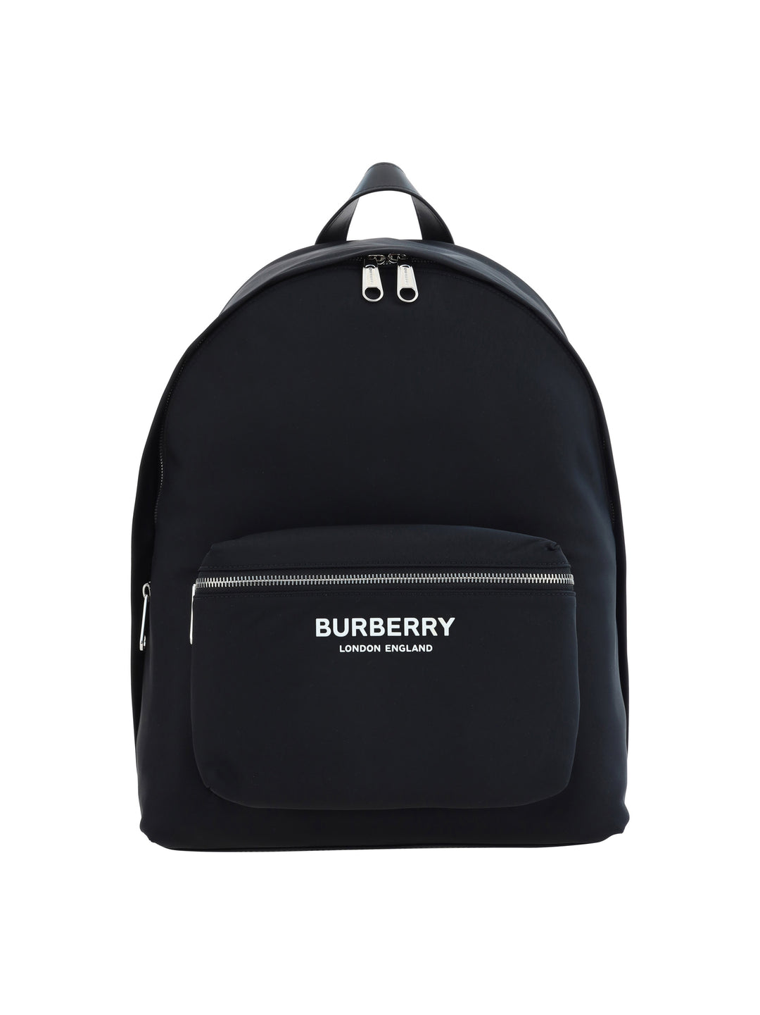 Econyl backpack with frontal logo print