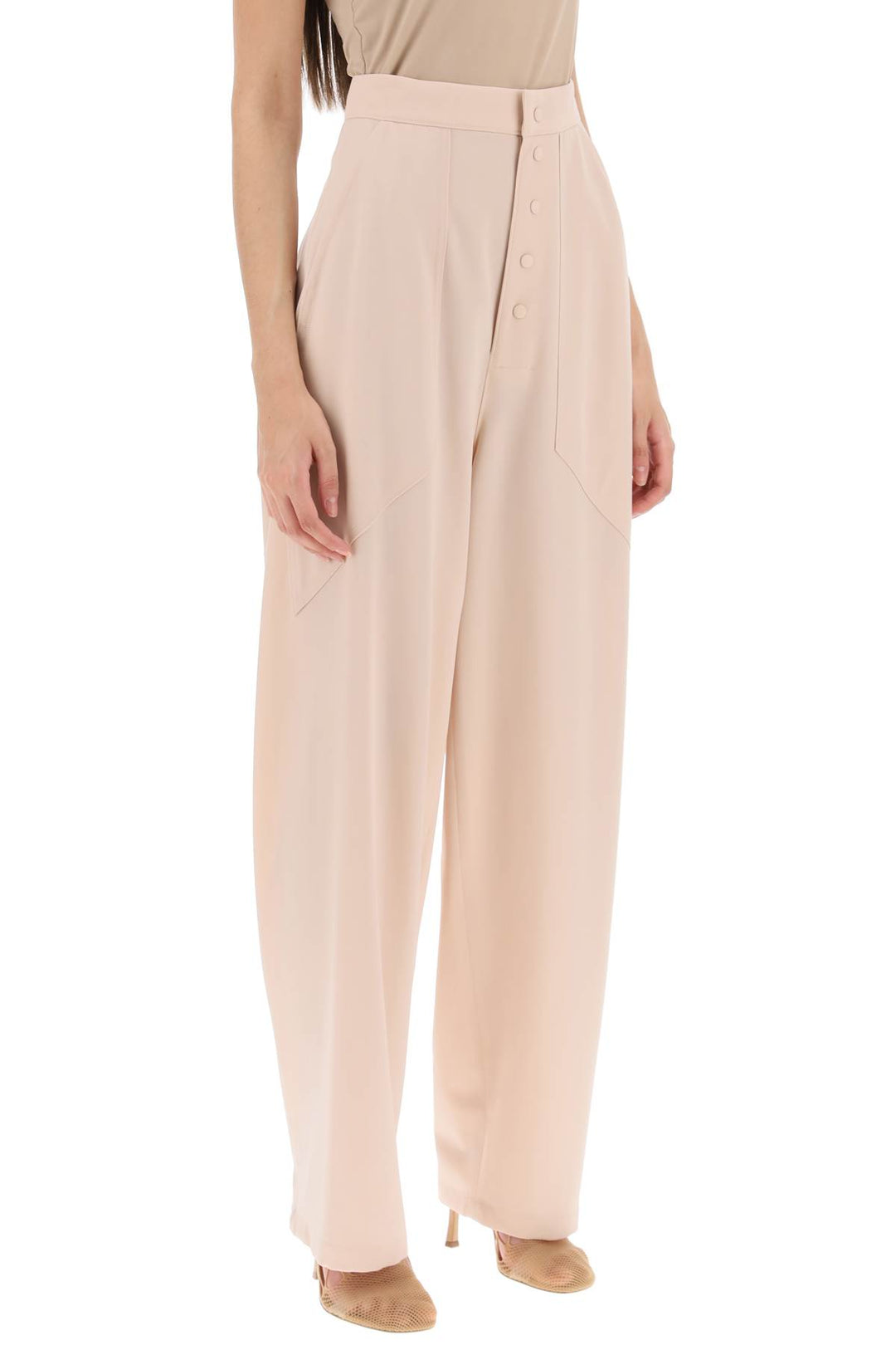 Tailoring Pants In Light Wool - Stella Mc Cartney - Women