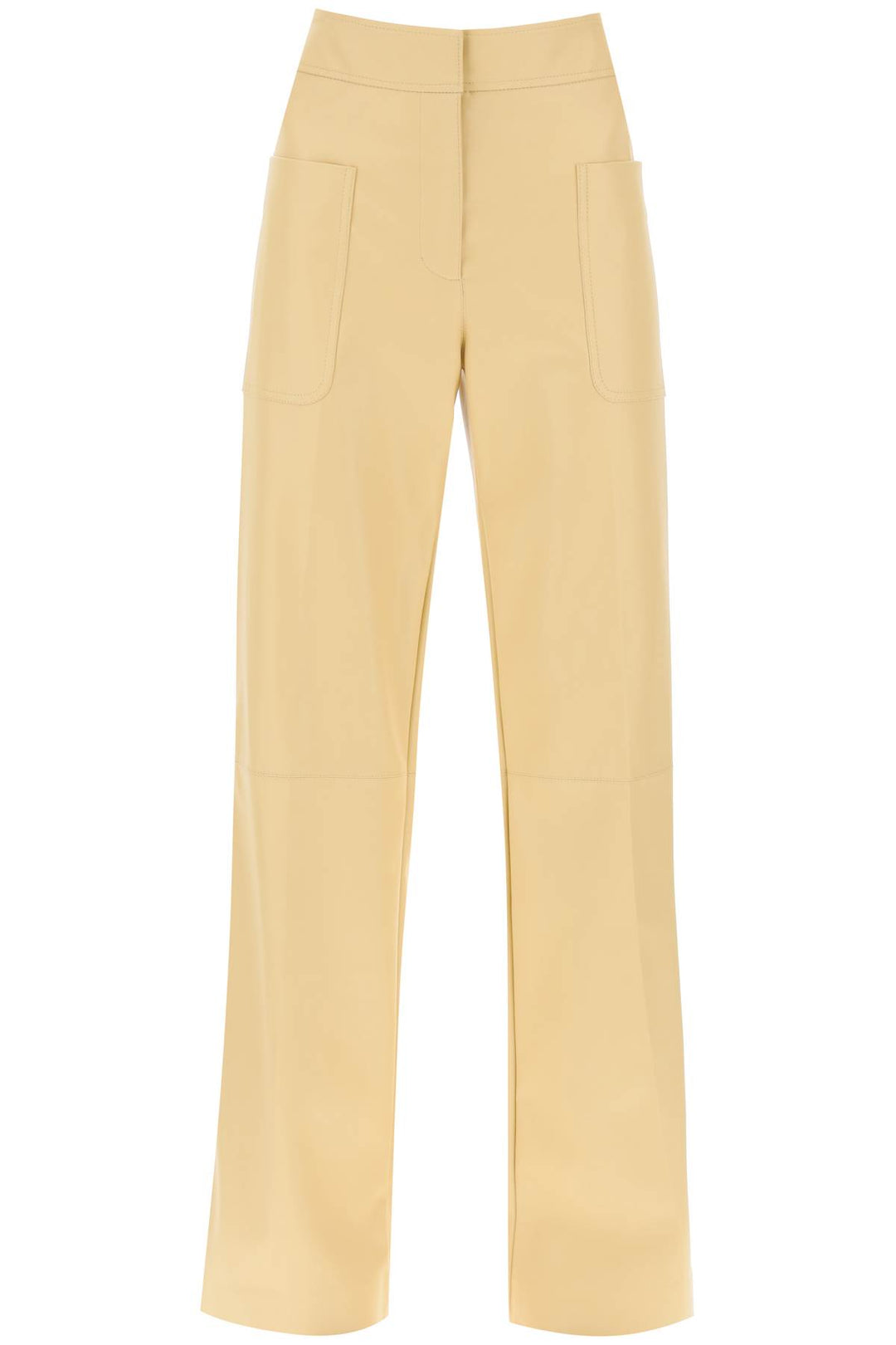 Wide Leg Pants In Vegan Leather - Stella Mc Cartney - Women