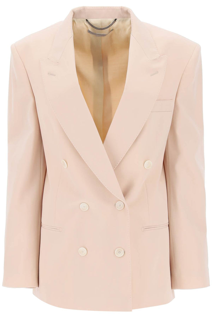 Double Breasted Tailoring Jacket In Light Wool - Stella Mc Cartney - Women