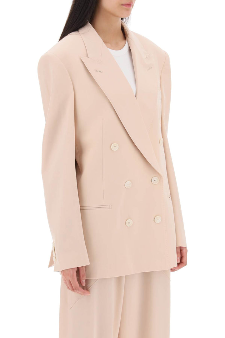 Double Breasted Tailoring Jacket In Light Wool - Stella Mc Cartney - Women