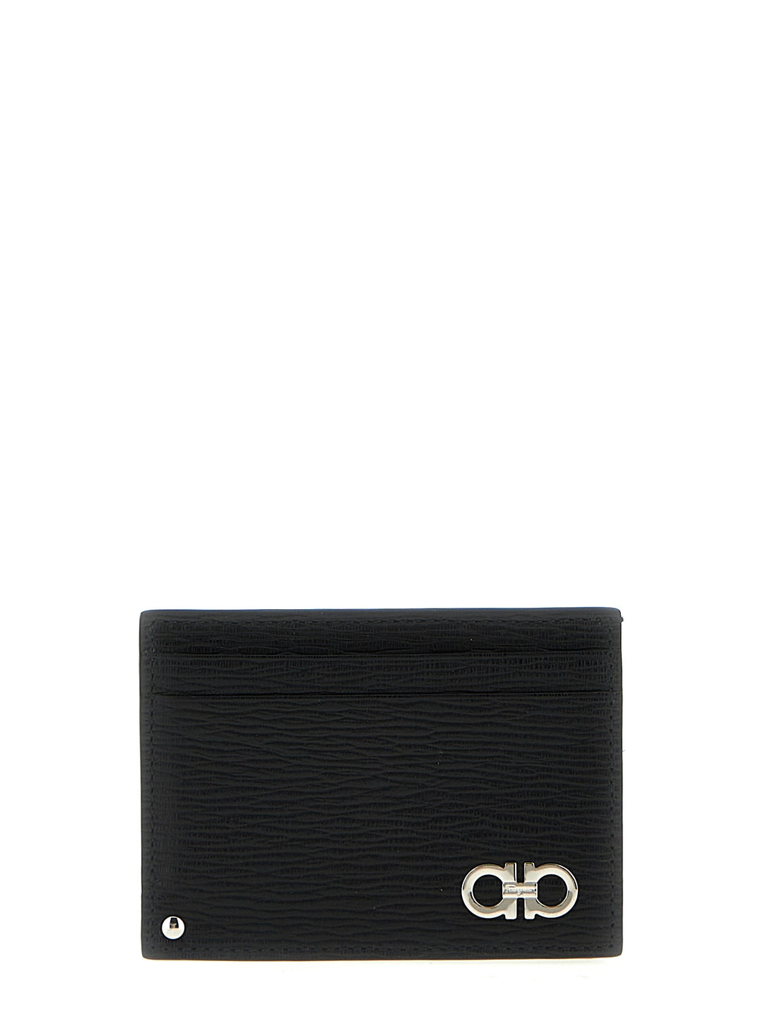 Gancini Wallets, Card Holders Black