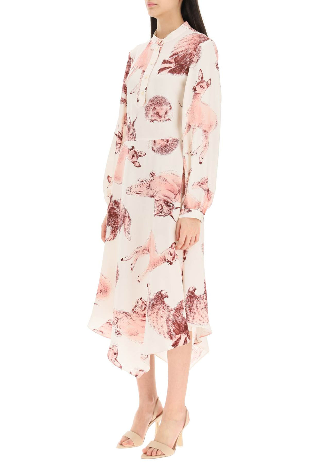 Fauna Rewild Print Shirt Dress - Stella Mc Cartney - Women