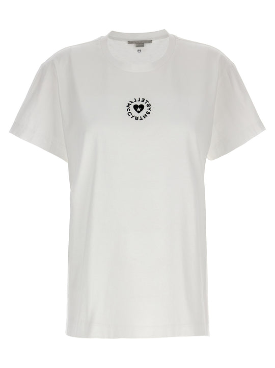 Iconic Mini Heart T-Shirt White