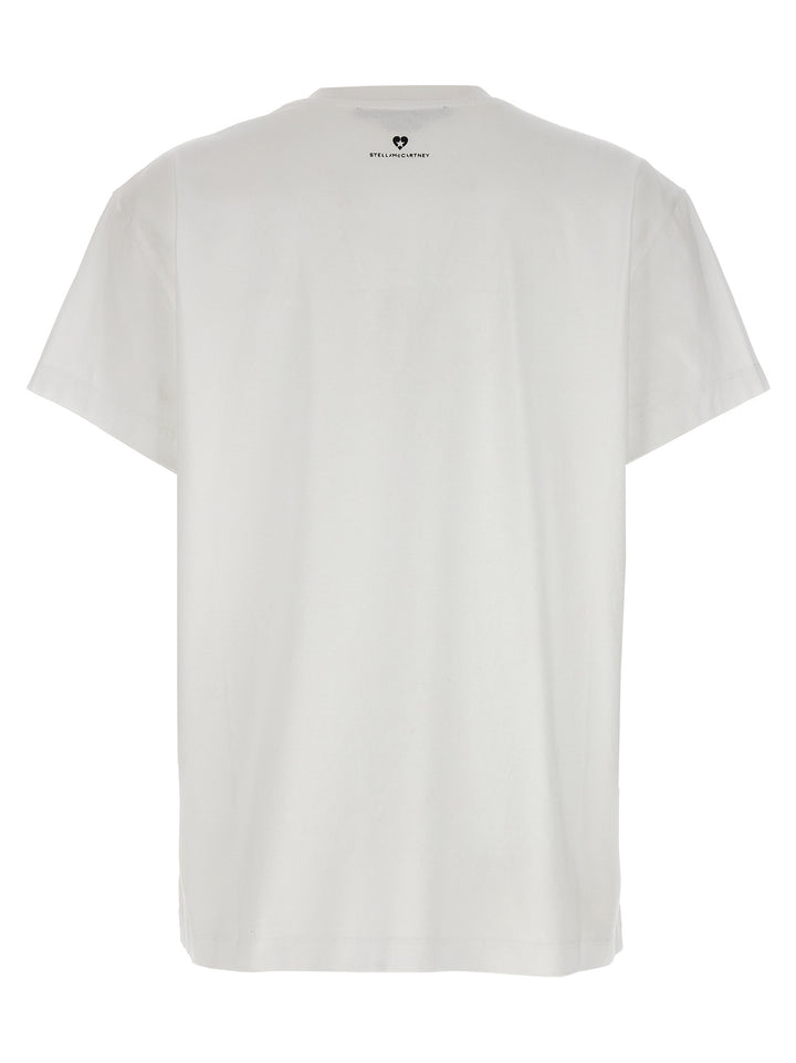 Iconic Mini Heart T-Shirt White