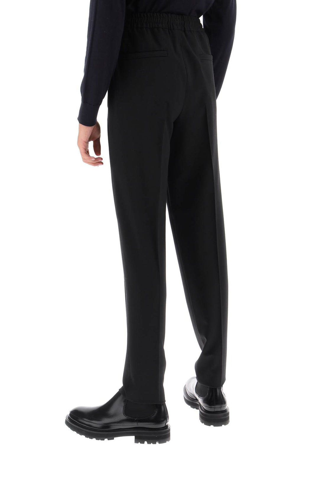 Jogger Fit Wool Blend Trousers - Zegna - Men