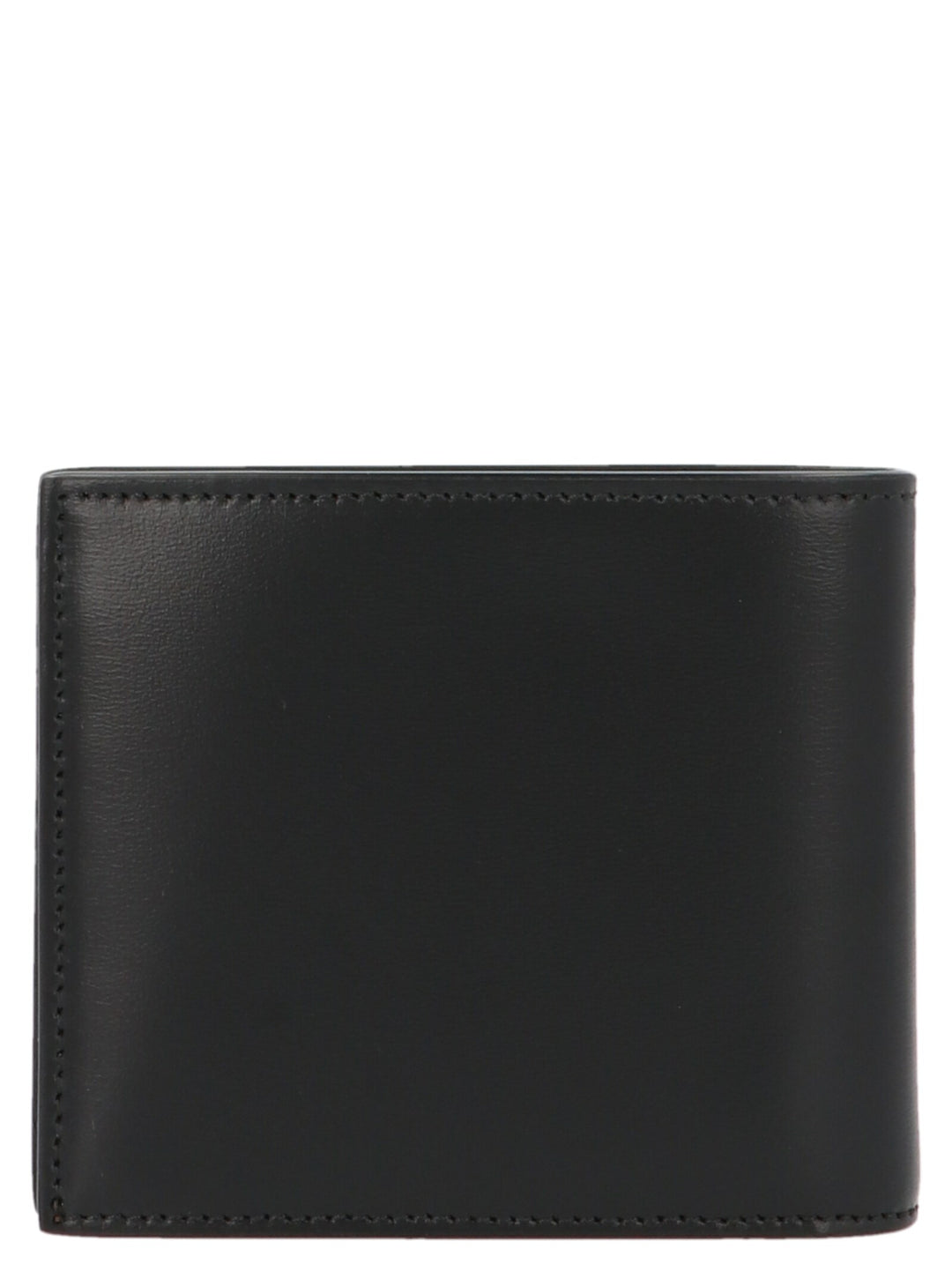 Logo Leather Wallet Wallets, Card Holders Black