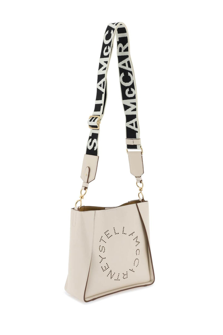 Crossbody Bag With Perforated Stella Logo - Stella Mc Cartney - Women